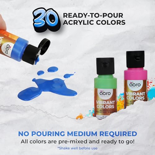 Acrylic Pouring Paint Set (60 Ounce)