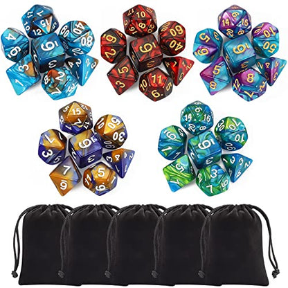 Polyhedral Dice Set (42 Count)