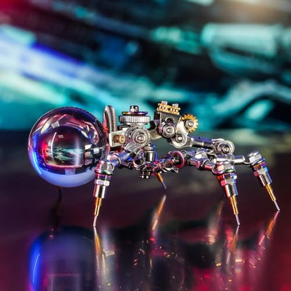 Mostarle Crystal Lamp Jumping Spider 3D Metal Puzzle