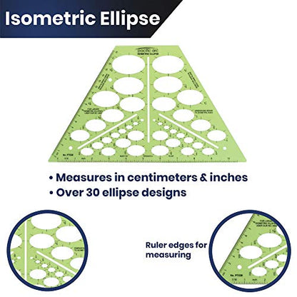 Isometric Ellipse Template Guide