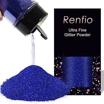 Ultra Fine Glitter Powder Metallic Resin Glitter 2.11 Oz