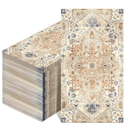 100 Pcs Boho Napkins Paper Guest Towels