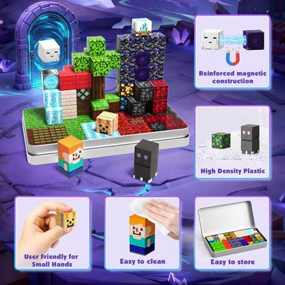 Magnetic Blocks with Iron Box