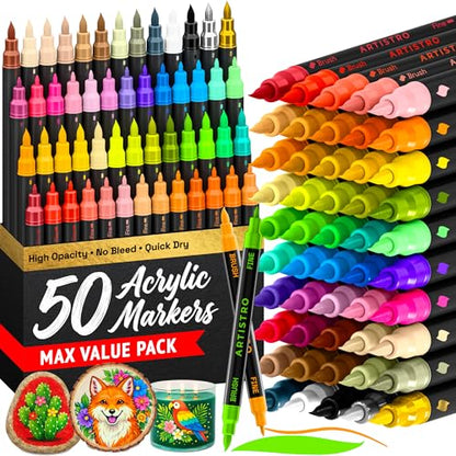 50 Acrylic Dual (50 Count)