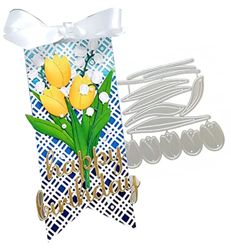 Cutting Dies Metal Stencils Scrapbooking Tools Flowers Lace Frame DIY Embossing Template for Paper Card Making Album Arts Crafts Supplies
