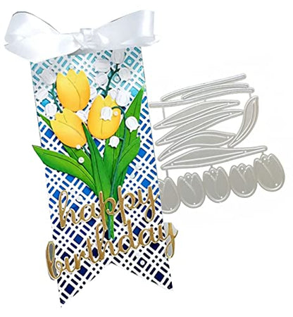 Cutting Dies Metal Stencils Scrapbooking Tools Flowers Lace Frame DIY Embossing Template for Paper Card Making Album Arts Crafts Supplies