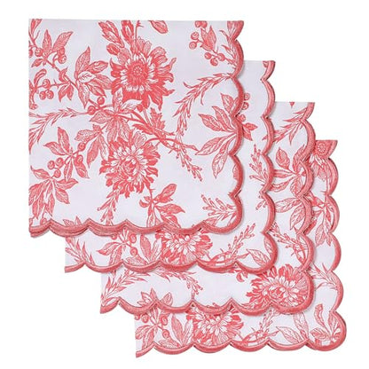 Hand Block Print Cloth Napkins (4 Count)