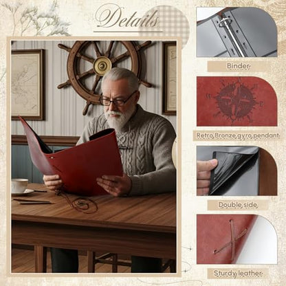 Stamp Collecting Album Binder Kit for Collectors (23 Count)