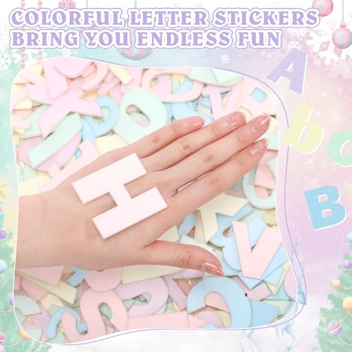 310 Pcs Felt Letter Bulletin Board Self Adhesive Sticker (310 Count)