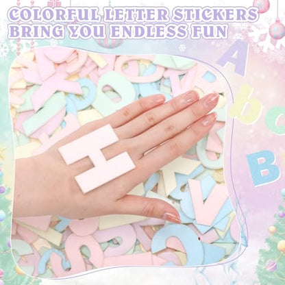 310 Pcs Felt Letter Bulletin Board Self Adhesive Sticker (310 Count)