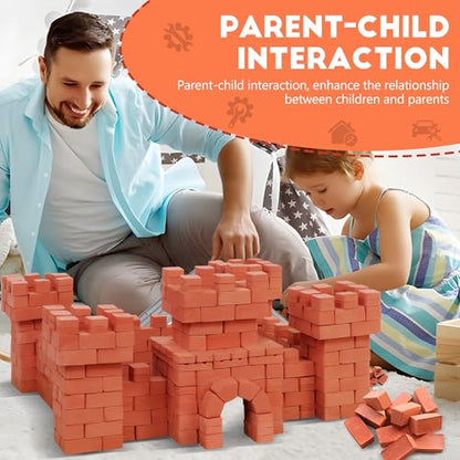 Knight Bricklayer Brick and Mortar Construction Set