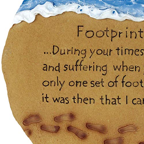 Garden Décor Footprints Stepping Stone