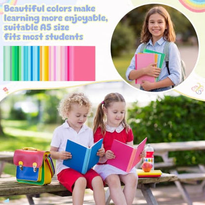 100 Pack A5 Composition Notebooks Bulk 5"x8" Notebooks Fantastic (100 Count)