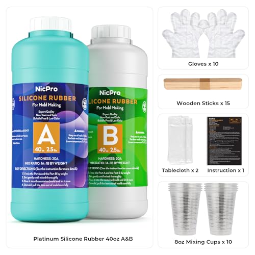 80oz Silicone Mold Making Kit 20A