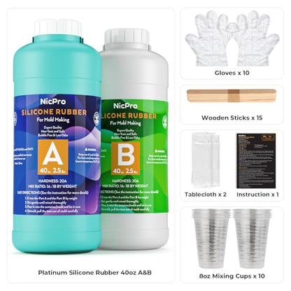 80oz Silicone Mold Making Kit 20A
