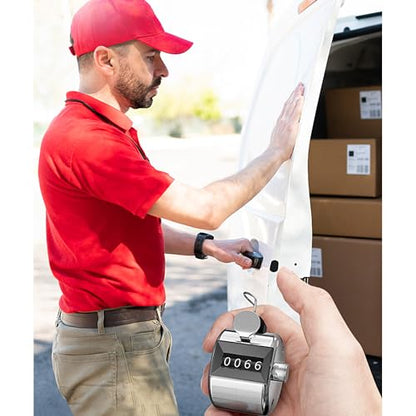 Metal Hand Tally Counter Clicker Counter