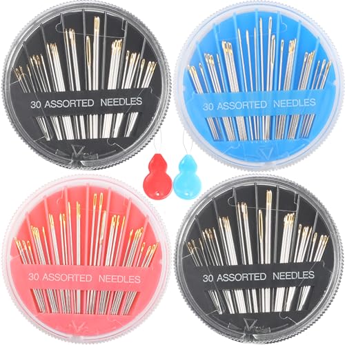 120pcs Premium Hand Sewing Needles (120 Count)