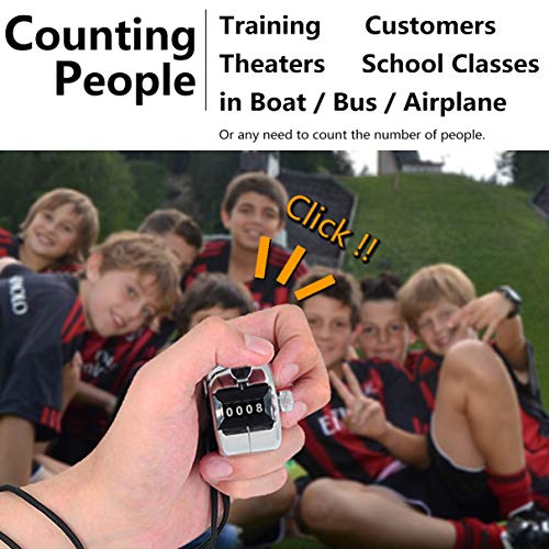 2 Pack Tally Clicker Counter