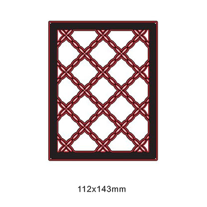 Geometric Cutting Die for Scrapbooking