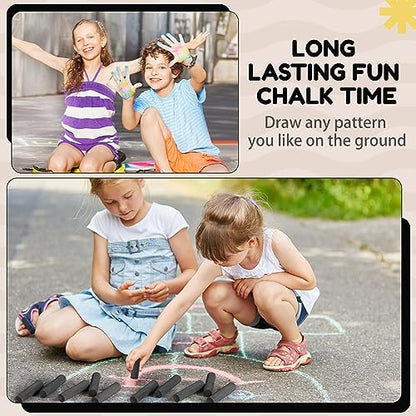 Jumbo Sidewalk Chalk for Kids Outdoor