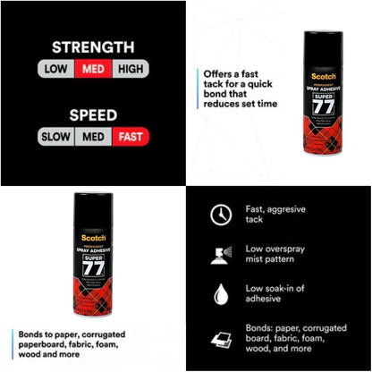 Super 77 Multipurpose Adhesive Spray