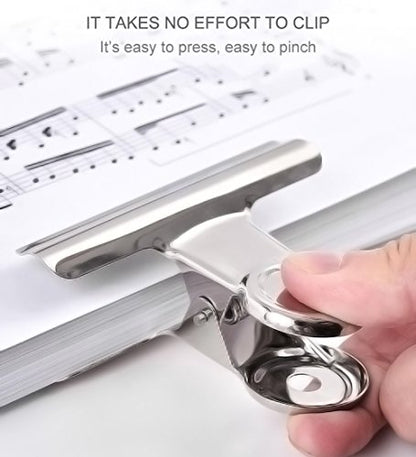 Silver Metal Hinge Clips (20 Count)