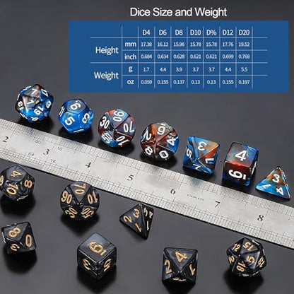 20 Sets Polyhedral Dice (140 Count)
