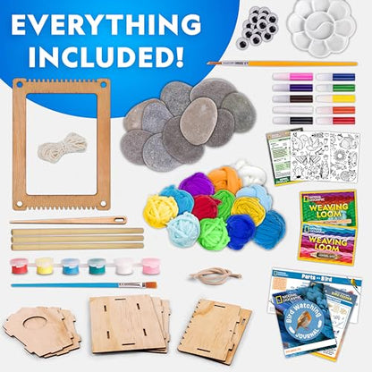 National Geographic Mega Arts and Crafts Activity Kit for Kids Ages 8