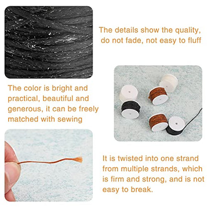 6 Pack Waxed Thread Leather Sewing Thread Stitching Tool (6 Count)