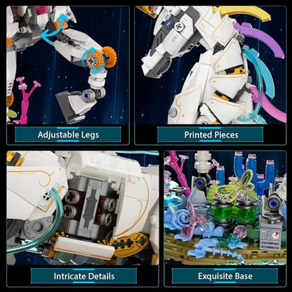 Unicorn Building Sets for Adults with Lights 70008