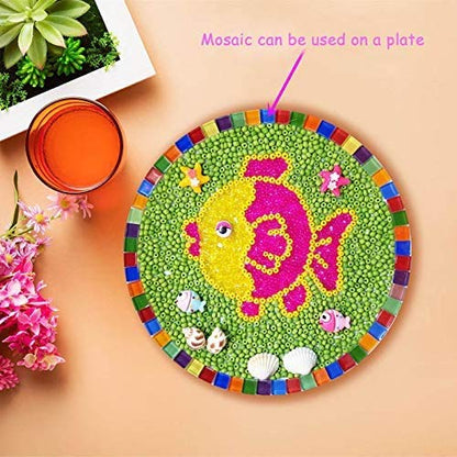BestTeam Craft Material Mosaic Tile (10.5 Ounce)