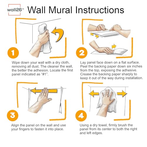 Large Wall Mural Beautiful Scenery of The Starry Night Self