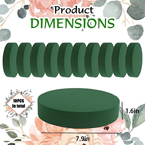 10PCS 8" Large Round Floral Foam Bricks