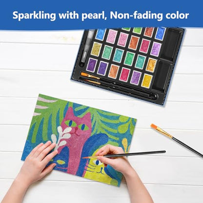 3ml Forestry Shifting Watercolor Painting Set (2.43 Ounce)