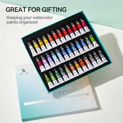 MeiLiang 36 Colors Watercolor Paint Set
