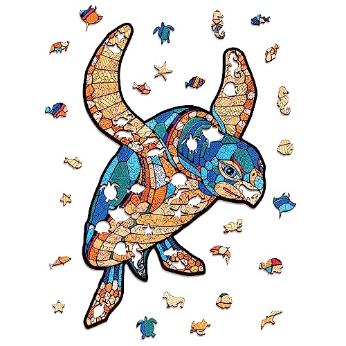 Turtle Wooden Jigsaw Puzzle