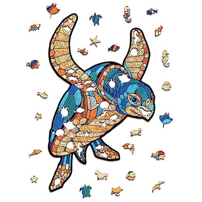 Turtle Wooden Jigsaw Puzzle