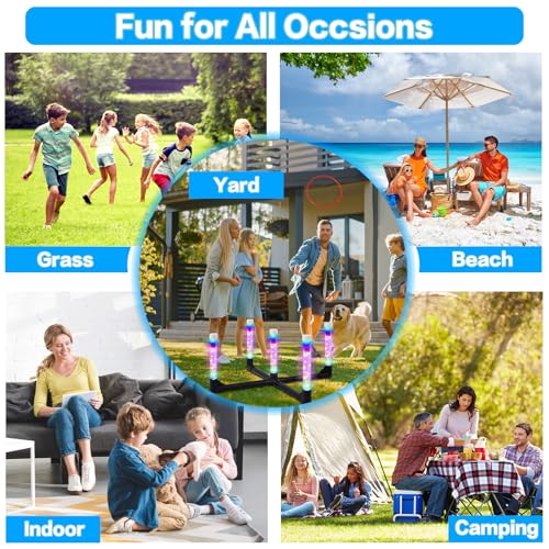Outdoor Games Ring Toss Glow in Dark