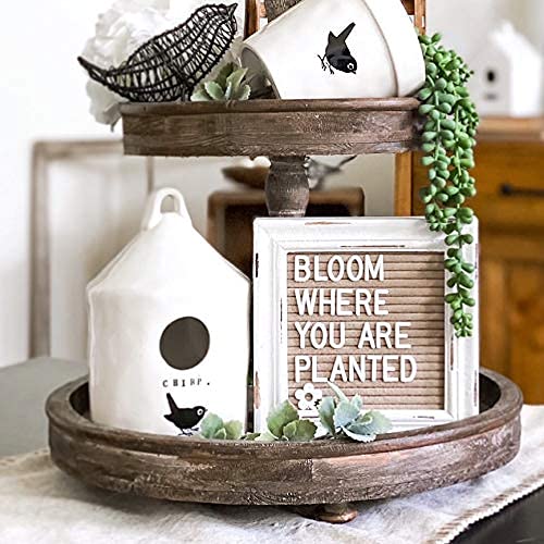 Mini Letter Board [Set of 3] Small Felt Letter Board Letters and Symbols Trio