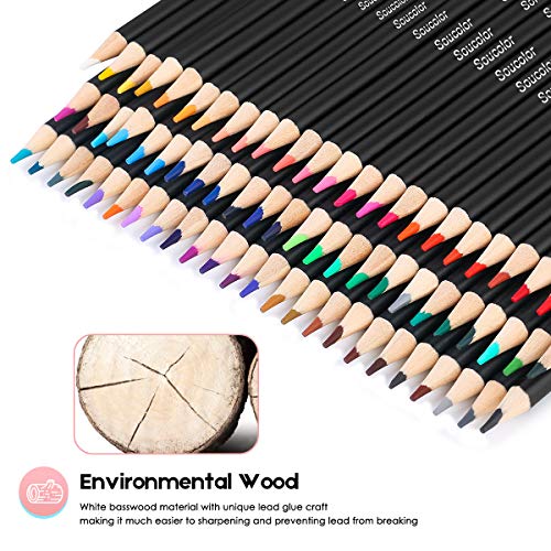 72 Colored Pencils Set (72 Count)