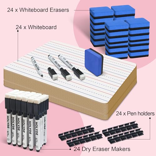 Set of 24 Dry Erase Boards (24 Count)