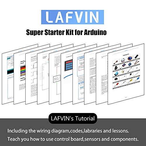 Project Super Starter Kit for R3 Mega2560 Mega328 Nano with Tutorial Compatible with Arduino IDE