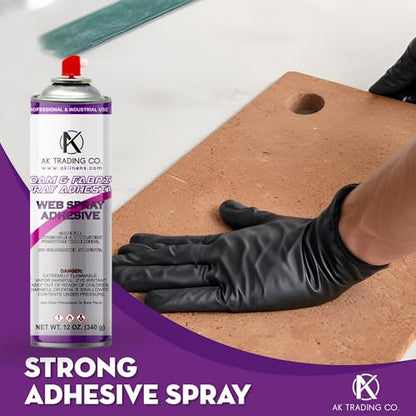 Professional Quality Multipurpose Spray Adhesive (12 Ounce)