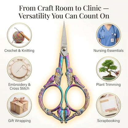 Crochet Scissors with Cover