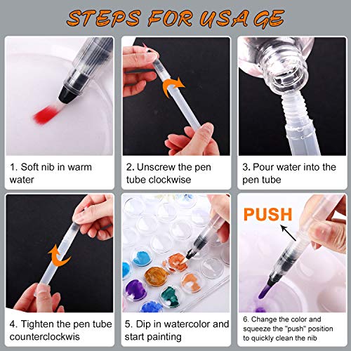 48 Colors Watercolor Paint (12 Ounce)