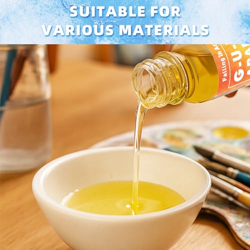 Gum Arabic Solution for Watercolor Painting (2.5 Fl Oz)