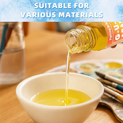 Gum Arabic Solution for Watercolor Painting (2.5 Fl Oz)
