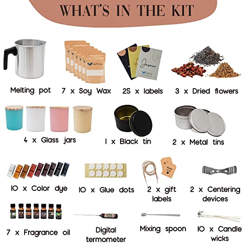 Premium Soy Candle Making Kit