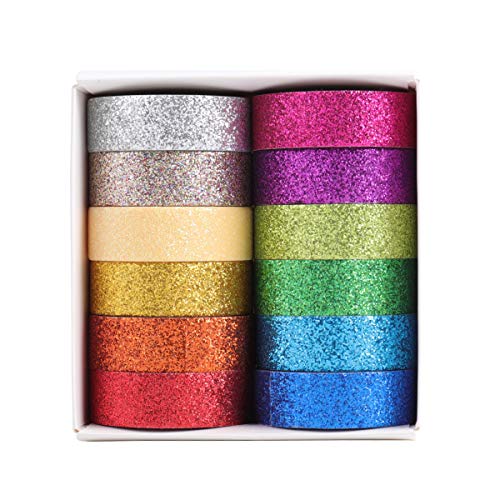 DIY Glitter Washi Tape Set (118 Foot)