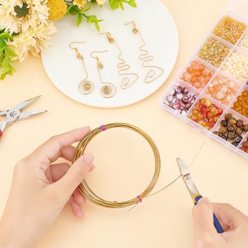 19.6 Feet 22 Gauge Brass Craft Wire